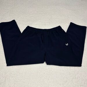 Northyard Men Blue Tapered Leg Fleece Sweatpants